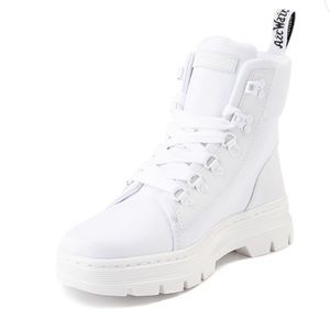 Dr. Martens Combs Boots - White